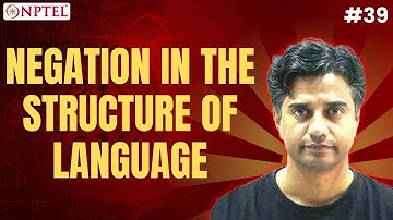 #39 Negation in the Structure of Language | Basics of Language Science