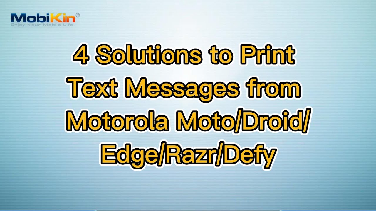 How To Easily Print Text Messages