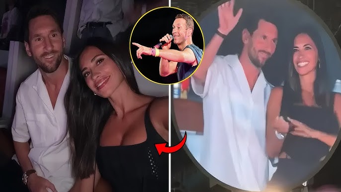 Watch Chris MARTIN sings SPECIAL song for MESSI & Antonela at Coldplay's  CONCERT at HardRock STADIUM - YouTube