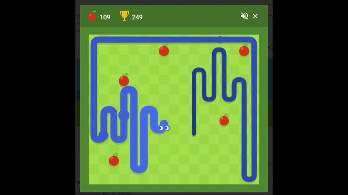 Video 7 of trying to win at google snake game🥵🥵🥵😀😀🐍🐍🐍🐍🥵🥵 #g