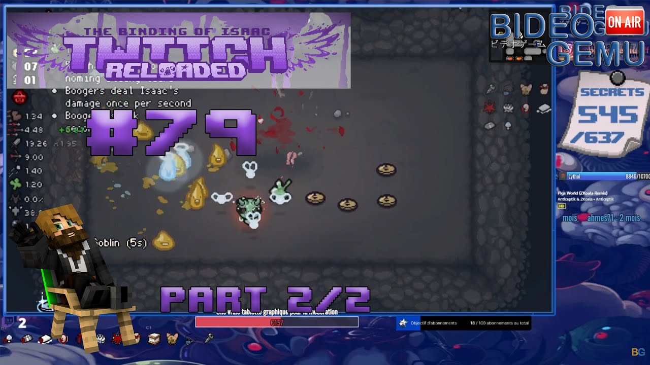 Isaac On Twitch Reloaded #79 [Rediff 29/05/2023] [2/2] - YouTube