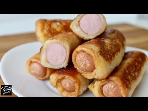 Сосиски в Тесте за 2 Минуты. Проще и Вкуснее Не Бывает!