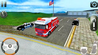 Firefighter Simulator 3D - Fire Engine Truck Driver - Android Gameplay screenshot 3