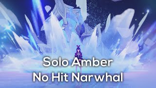 Solo Amber VS All-Devouring Narwhal (No Damage)