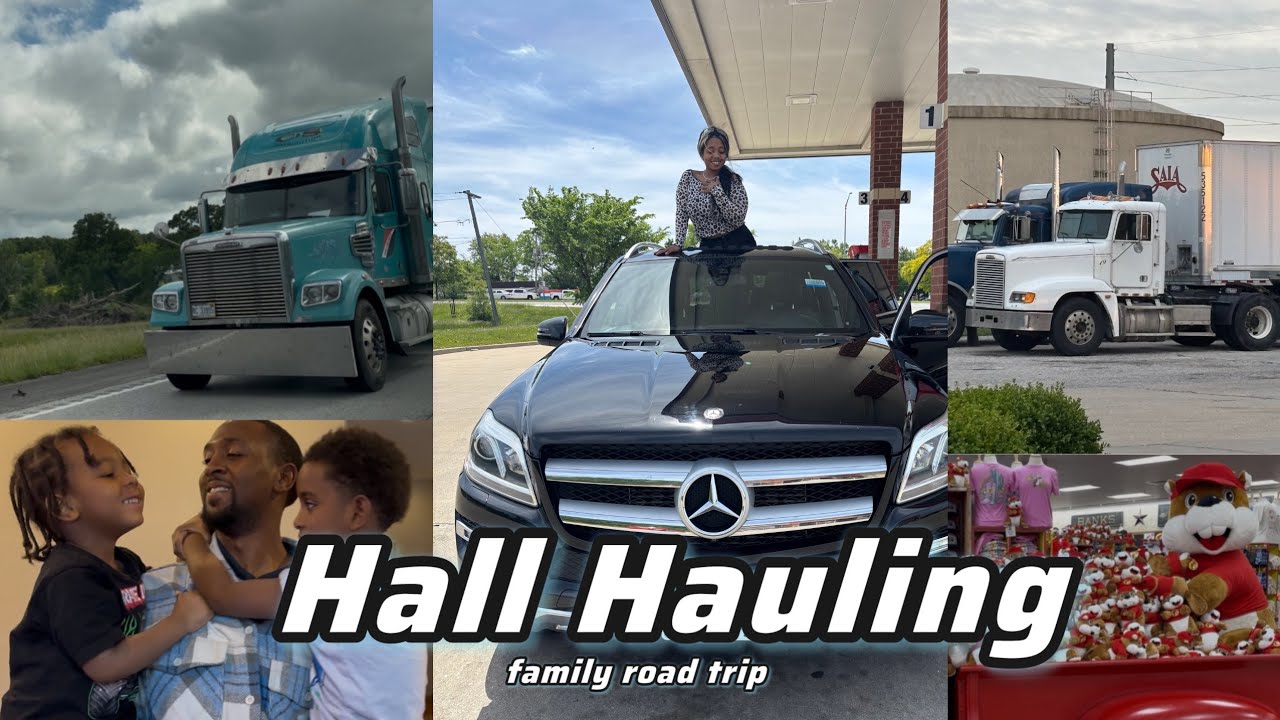 Hall Hauling 🛻🏡 | Family Road Trip, Wallys, Buccees, Carvana Vending Machine Experience