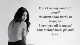 Selena Gomez - Hands To Myself Lyrics