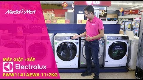 So sánh máy giặt 11kg+ sấy 7kg electrolux eww14113 năm 2024