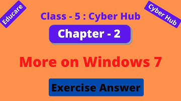 Class 5 Computer Chapter 2 Exercise answer | Class 5 Computer Chapter 2 Question answer | Educare