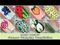 Born Pretty Summer Stamping Compilation || Nail Art || caramellogram