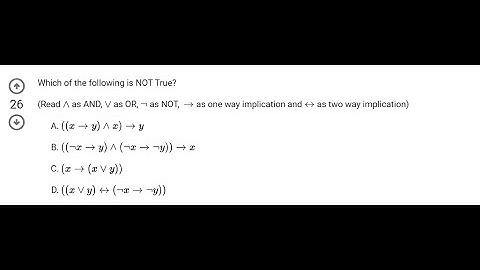 GATE 1996 || GATE CSE ||  DISCRETE MATHS ||  PREPOSITIONAL LOGIC