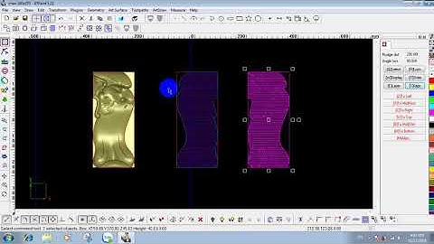 cách xuất file đục chân ghế 2 mặt trên jdpaint 5.21