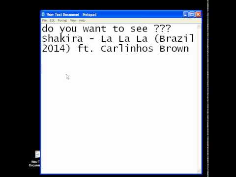 Shakira La La La Brazil 2014 Ft Carlinhos Brown 