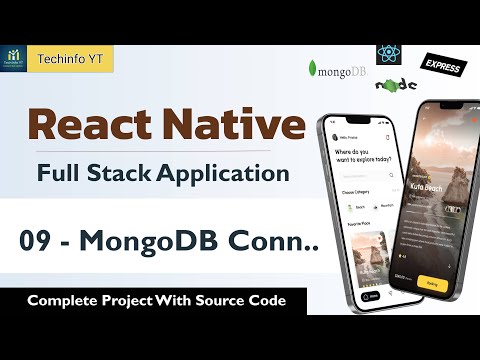 Node JS Mongodb Setup | Building a Fullstack React Native Application | React Native Project