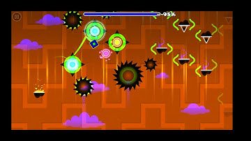 geometry dash (2.11) (medium demon)- clutterfunk v2 by Snambs 100%