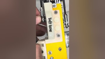 Golden Spider Tufting Machine cut pile to loop pile in under 30 seconds.