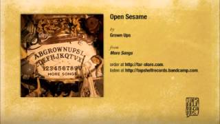 Video thumbnail of "Grown Ups - Open Sesame"