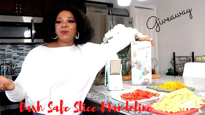 Dash Safe Slice Mandoline | Giveaway | Review | Ijetransformation