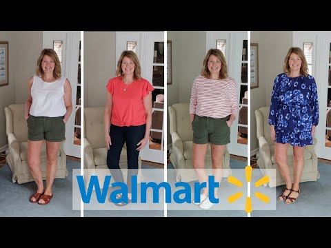 Walmart Spring/Summer Haul And Try On For Over 50!