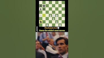 Mate in 2💀, Black 🤡 #chess #checkmate #easy #trending #moves