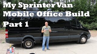 sprinter van mobile office