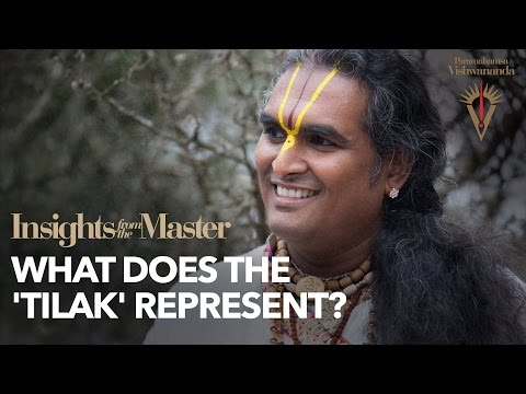 Βίντεο: Γιατί χρησιμοποιείται το tilak;