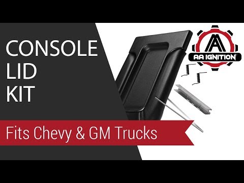 콘솔 뚜껑 키트 - Chevy 및 GM 트럭에 적합