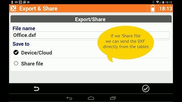 How to - X-Pad, export job to AutoCAD DXF