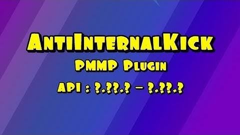 Minecraft | AntiInternalKick Plugin | PMMP Review