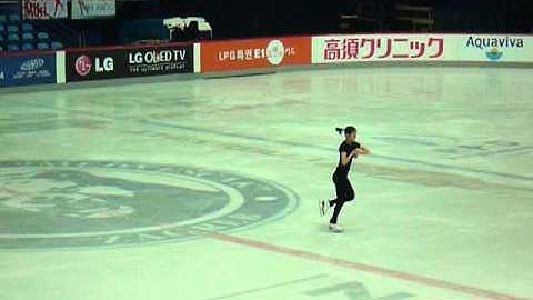 2013 Golden Spin of Zagreb - 김연아(Yuna Kim)Official Practice Free program "Adios Nonino" Run-through