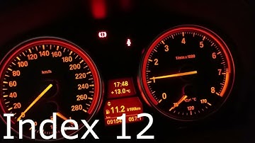 BMW N54 Injector Index 7, 9  vs Index 12 [Cold Start]