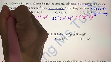 Đề 1 - Hóa Học 10 - Giải Đề Thi Giữa Kỳ 1 môn Hóa lớp 10