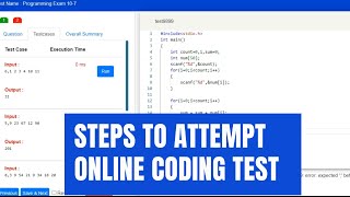 How to Attempt the Online Coding Test | Eklavvya screenshot 5