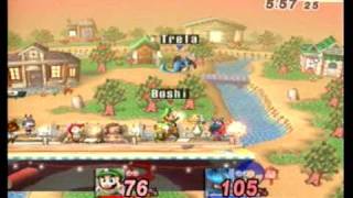 Boshi (Mario) vs Trela (Lucario) 1/3