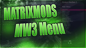 [Xbox 360] MatrixMods MW3 All Client Mod Menu [TU23]