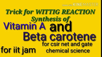 5.Best example of WITTIG reaction for csir net chemical science ,gate cy,iit jam