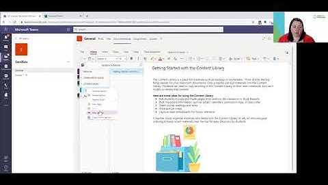 LMS 101 - Microsoft Teams: Content Library