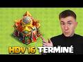 Jai termin clash of clans  on attend l.v 17