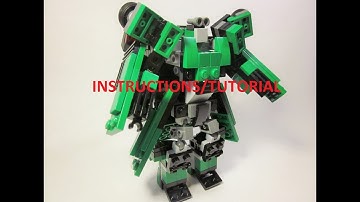 (TUTORIAL/INSTRUCTIONS) Lego Transformers Age of Extinction-Crosshairs