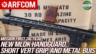 Mission First Tactical | New Extreme Duty Rail System & Billet Back Up Sights | SHOTShow 2023