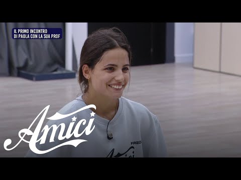 Amici 25 - L'incontro di Paola con la prof. Peparini Amici 25 - L'incontro di Paola con la prof. Peparini