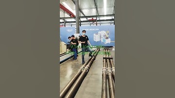 Laser Cladding Machine Test Samples - 9.5m Drills  after laser cladding