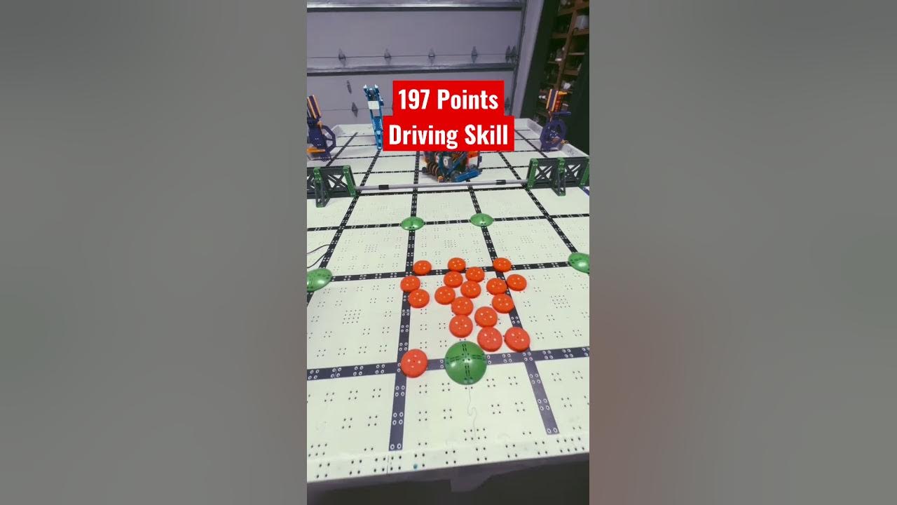 197 Points Driving Skill, VEX IQ Slapshot Robotics Competition, Flying