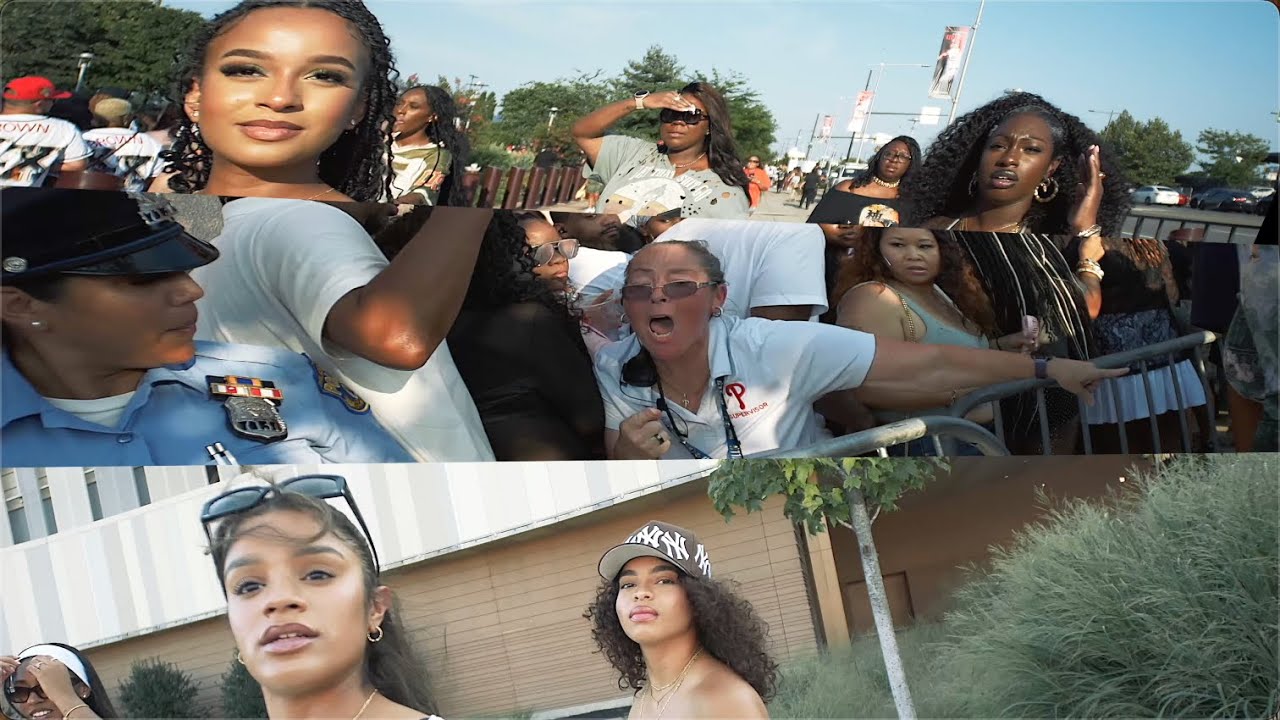  CHAOS‼️ AT CHRIS BROWN PHILADELPHIA,PA SHOW AT CITIZENS BANK PARK STADIUM BREEZYBOWLXX 