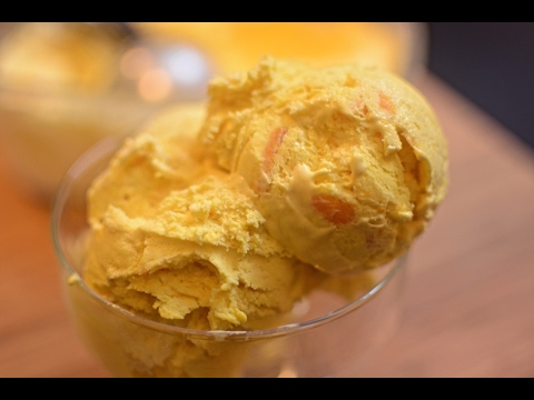 Mango Ice Cream | 3 ingredient, Creamy, No ice crystals | माँगो आइस क्रीम बनाने का आसान तरीका. 