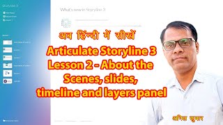 Lesson2  About The Scenes, Slides, Timeline And Layers Panel 1