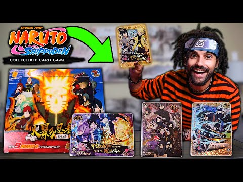 This Is THE BEST NARUTO CCG Of All Time... *SASUKE VS NARUTO ULTRA RARE PULLED!!*