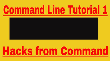 Windows Command Line Tutorial - 1 - Introduction to the Command Prompt