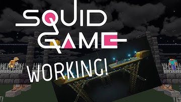 How to make TUG OF WAR from Squid Game in Minecraft!