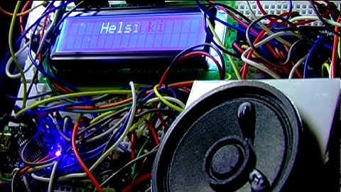 Speakjet hello world