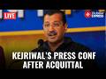 LIVE: Arvind Kejriwal Acquitted In Liquor Scam: Press Conference